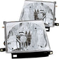 Anzo 1997-2000 Toyota Tacoma Crystal Headlights Chrome