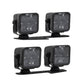 Borne Off-Road 21+ Bronco Light Pods 4pc Ditch 3x3 Spot BNLT-BR-21-DT4S