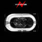ANZO 88-98 Chevrolet C1500 Crystal Headlights Chrome Housing w/ Signal and Side Marker Lights 111508