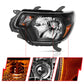 Anzo  2012-2015 Toyota Tacoma Crystal Headlights Black