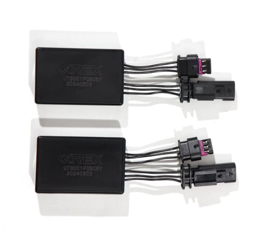 AlphaRex 17-23 Tesla Model 3/Y Stock Reflector Headlights to ARX Fog Lights Decoder Wiring Adapter 210081 *Discontinued