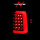 ANZO 1997-2004 Dodge Dakota LED Taillights Black Housing Smoke Lens Pair 311348