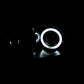 Anzo 2004-2008 Mazda 3 Projector Headlights w/ Halo Black (CCFL)