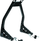 BikeMaster Universal Aluminum Stand - Rear - Black 152421