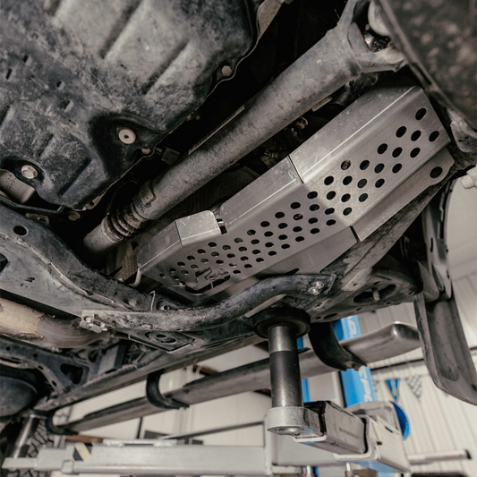 Cali Raised LED Cali Raised 16-23 Toyota Tacoma Catalytic Converter Shield Fits - 4Wd 6 Cylinder CR3876
