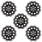 Ford Racing 21-23 Bronco 17x8.0 Wheel Kit - Machined Face M-1007K-P1780MBM