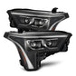 AlphaRex 22-23 Toyota Tundra LUXX-Series Headlights Black w/White DRL - Req 810029 OR 810030 880864 *Discontinued