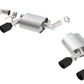 Borla 2016 Chevy Camaro V8 SS AT/MT ATAK Rear Section Exhaust w/ Dual Mode Valves Ceramic Black 11925CB