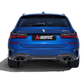 Akrapovic 20-22 BMW M340i (G20, G21) Slip-On Line (Titanium) (Req. Tips)(Will need BMW#18308686640) S-BM/T/30H