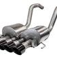 Corsa 2014-2019 Chevrolet Corvette C7 Z06 6.2L 2.75in Xtreme Axle-Back w/ Dual NPP & Quad Black Tips 14777BLK