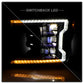 SPYDER 18-20 Ford F-150 Headlights - Halogen Model Only - DRL LED - Black PRO-YD-FF15018HALAP-SEQ-BK 5088475