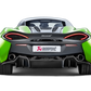 Akrapovic 16-17 McLaren 540C 570S Slip-On Line (Titanium) w/ Carbon Tips S-MC/TI/3