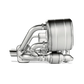 Akrapovic 06-09 Porsche 911 GT3/RS (997) Fitting Kit