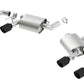 Borla 2016-2018 Chevrolet Camaro SS AT/MT RWD Ceramic Black S-Type Exhaust (w/ Dual Mode Valves) 11924CB