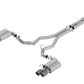 Borla 18-19 Ford Mustang GT 5.0L Coupe w/o Valves ATAK 3in Cat-Back Exhaust-Blk Carbon Fiber Tips 140746CFBA