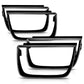 Anzo Taillight Bezels 2010-2013 Chevrolet Camaro Taillight Bezels- 4pc Flat