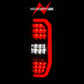 ANZO 14-18 GMC Sierra 1500 Full LED Taillights Black Housing Clear Lens (w/C Light Bars) 311464