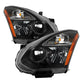 SPYDER xTune Nissan Rogue 08-14 Halogen Model Only OEM Style Headlights-Black HD-JH-NROG08-AM-BK 9035548