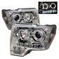 Spyder Ford F150 09-14 Projector Headlights Halogen Model- LED Halo LED Chrm PRO-YD-FF15009-HL-C 5010247