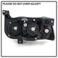 SPYDER Xtune Dodge Charger 06-10 1Pc LED Crystal Headlights Smoke HD-ON-DCH05-1PC-LED-SM 5017642