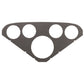 AutoMeter Faceplate For PN 2208 Optional Silver Carbon Look 2124