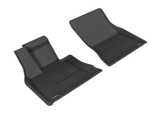 3D MAXpider 2014-2019 BMW X5/X6 F15/F16 Kagu 1st Row Floormat - Gray L1BM05511501