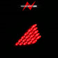 Anzo 2003-2005 Nissan 350Z LED Tail lights Black