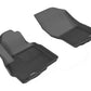 3D MAXpider 2011-2019 Mitsubishi Outlander Kagu 1st Row Floormat - Black L1MT01011509