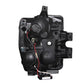 Anzo 2008-2010 Ford F-250 Projector Headlights w/ Halo Black (CCFL)
