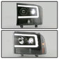 SPYDER Ford F-250 99-04/Excursion 00-04 1 Piece LED Headlights - Black PRO-YD-FF25099V2PL-BK 5088062