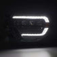 AlphaRex 12-15 Toyota Tacoma NOVA LED Proj Headlights Plank Alpha Blk w/Activ Light/Seq Signal/DRL 880752 *Discontinued