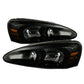 SPYDER Xtune Pontiac Grand Prix 04-08 Crystal Headlights Black Smoke HD-JH-PGPRIX04-AM-BSM 9029400