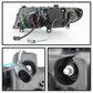 Spyder BMW E46 3-Series 02-05 4DR Projector Headlights 1PC 3D Halo Blk PRO-YD-BMWE4602-4D-3DDRL-BK 5031877