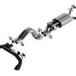 Borla 22-24 Ford Bronco Raptor V6 Turbo AT 2WD / 4WD ATAK Catback Exhaust w/ 4in Black Coated Tips 140934CB