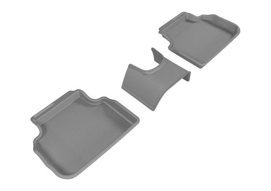 3D MAXpider 2016-2019 Mini Clubman Kagu 2nd Row Floormats - Gray L1MN01321501