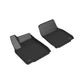3D MAXpider 2022 Tesla Model X Kagu 1st Row Floormat - Black L1TL04311509
