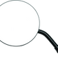 BikeMaster 4in Adjustable Round Mirror 10mm - Each - Black 600801