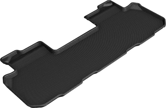 3D MAXpider 2018-2020 Chevrolet/Buick Traverse/Enclave Kagu 2nd Row Floormats - Black L1CH08621509