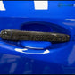 OLM Dry Carbon Fiber Door Handle Covers - 2015-2021 Subaru WRX / STI / 2014-2018 Forester / 2013-2017 Crosstrek