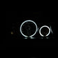 Anzo 2001-2011 Ford Ranger Projector Headlights w/ Halo Black (CCFL) 1 pc