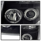 Spyder Nissan Titan 04-14 Projector Headlights LED Halo LED Blk Smke PRO-YD-NTI04-HL-BSM 5078605