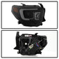 Spyder Toyota Tundra 2014-2016 Projector Headlights Light Bar DRL Black Smoke PRO-YD-TTU14-DRL-BSM 5080165