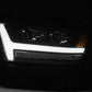AlphaRex 19-20 Ram 1500HD PRO-Series Proj Headlights Plnk Style Jet Blk w/Activ Light/Seq Signal/DRL 880513 *Discontinued