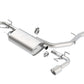 Borla 03-09 Mazda RX-8 1.3L Single Round Rolled Angle-Cut Cat-Back Exhaust 1014015