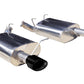 Corsa Performance 11-13 Ford Mustang 3.7L V6 Black Sport Axle-Back Dual Rear Exhaust