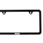 Ford Racing Ford Performance Slim License Plate Frame - Black Stainless Steel M-1828-SSB