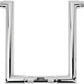 Burly Brand Jason Bar 14in - Chrome B12-6091C