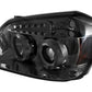 Spyder Dodge Magnum 05-07 Projector Headlights LED Halo LED Smke (Not Included) PRO-YD-DMAG05-LED-SM 5009890