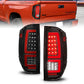 ANZO 2014-2021 Toyota Tundra LED Taillights Black Housing/Clear Lens 311436
