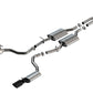 Borla 19-23 Dodge Charger GT 3.6L V6 RWD ATAK Catback Exhaust - Black Chrome Tips 140918BC